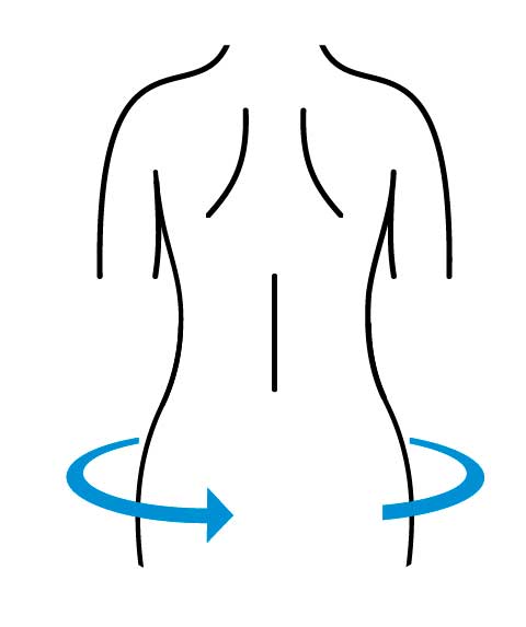 PRIM dorsolumbalna opora za hrbet PRS646