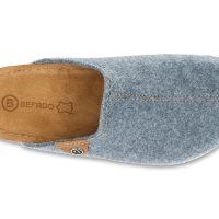 155D221_4 ŽENSKI COPATI IZ FILCA Z USNJENIM VLOŽKOM BEFADO HOME & GO